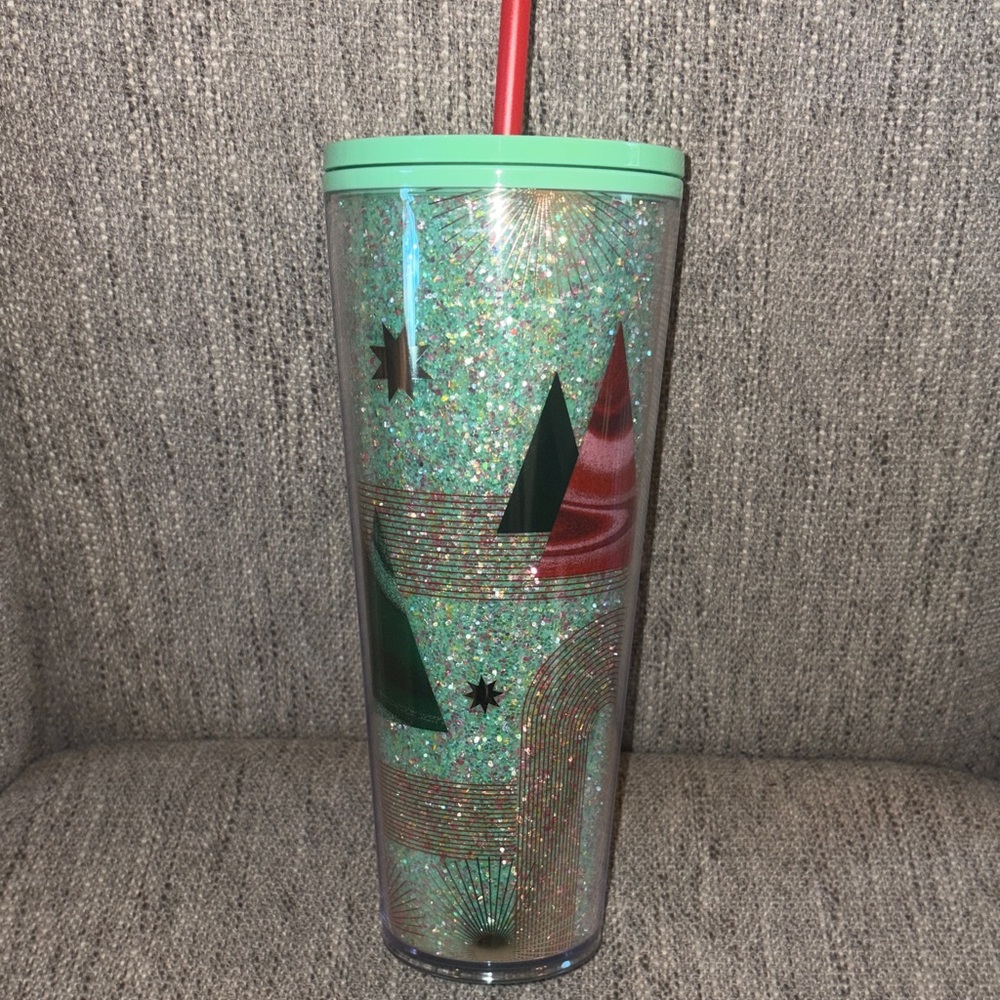 Starbucks 24 ounce sparkling holiday Tumbler